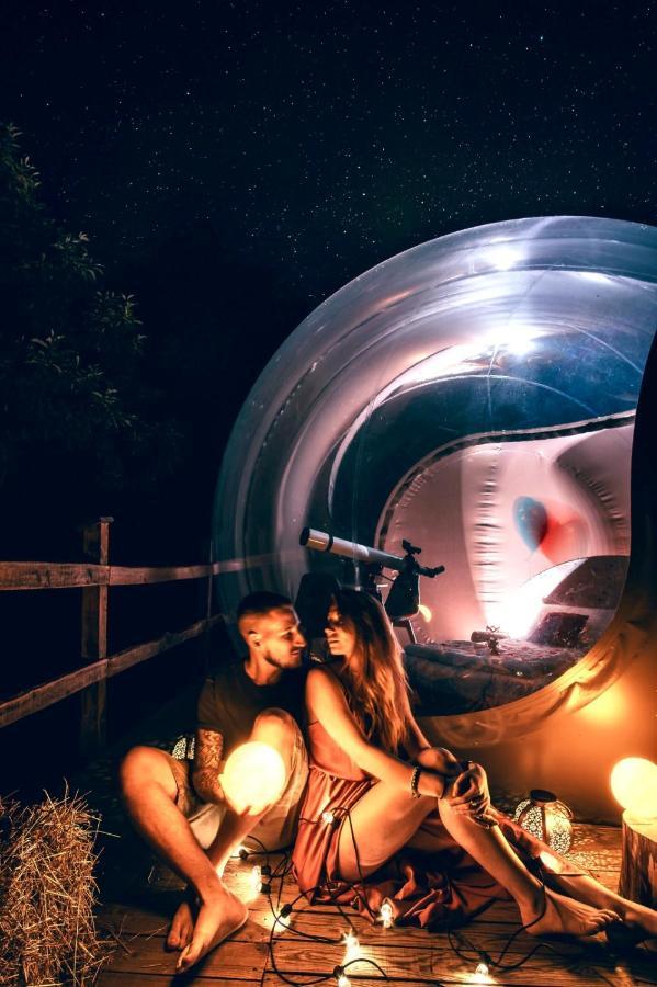 Bed and Breakfast Maso La Marianna Bubble Glamping In Trentino Sant'Orsola Екстер'єр фото